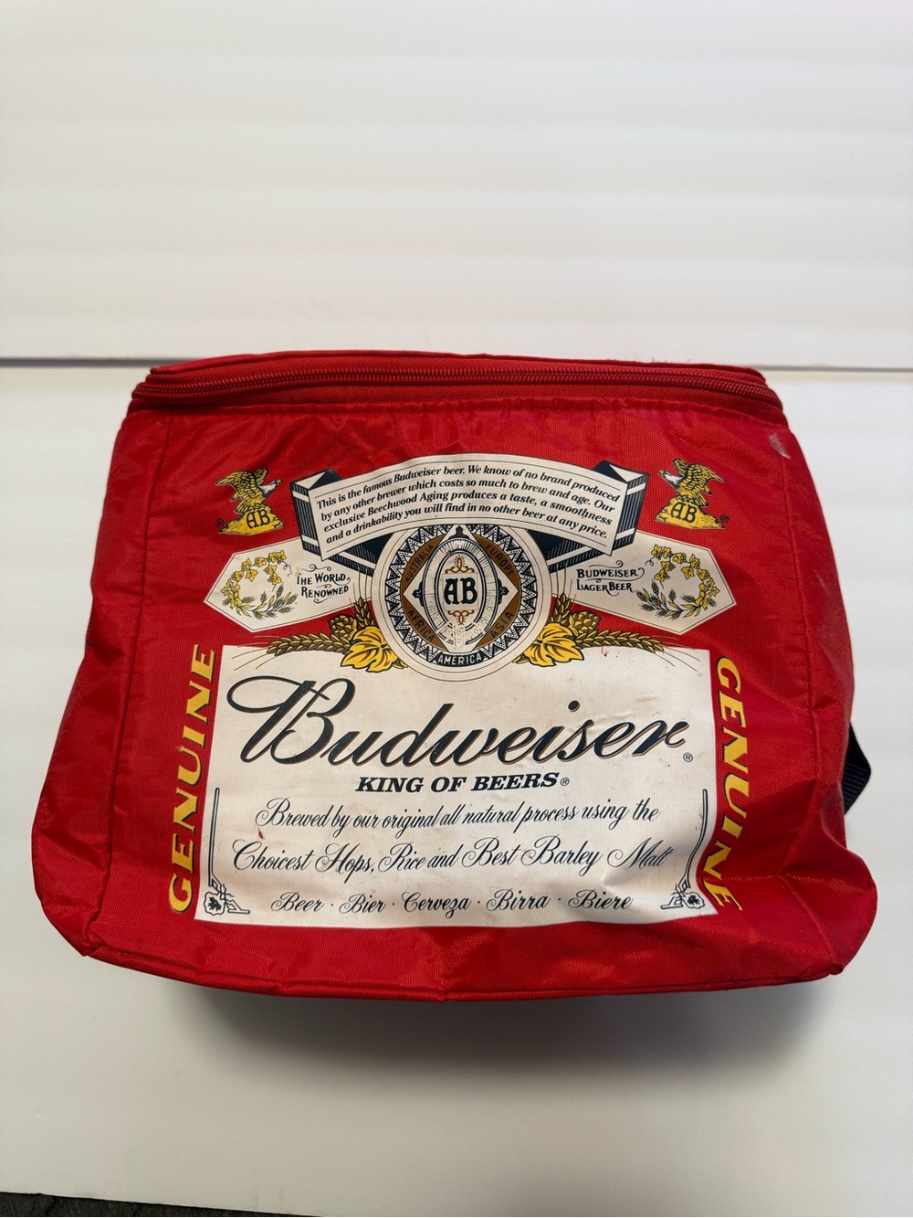 Budweiser Red Logo Toiletry/Toiletries Bag